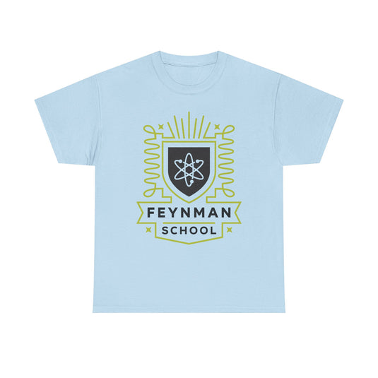 The Feynman School T-Shirt Defunct Bankrupt Logo Tee