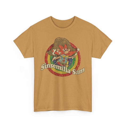 Sinsemilla Sam 1982 Cannabis Cowboy Peace T-shirt