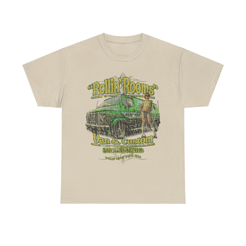 Load image into Gallery viewer, Rollin Rooms Van Custom California Store T-shirt
