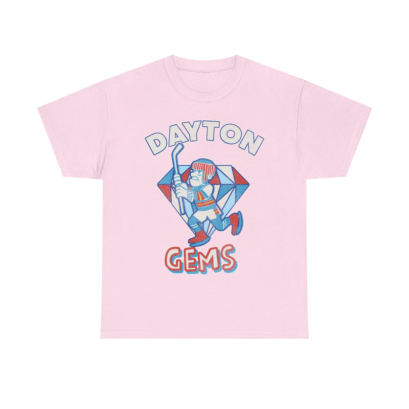 Load image into Gallery viewer, Dayton Gems Ohio Logo Hockey Team T-shirt
