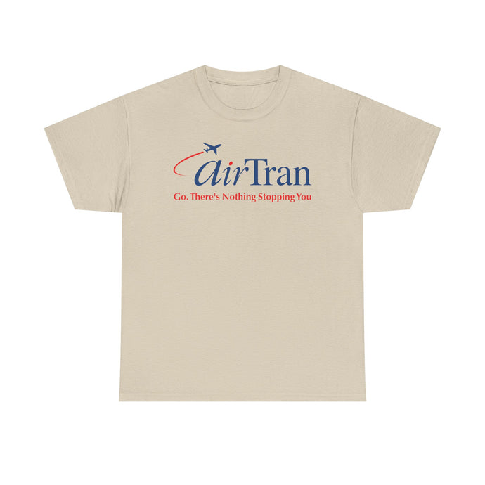 Air Tran Go There's Nothing Stopping You Vintage Airline Logo Aviation T-shirt