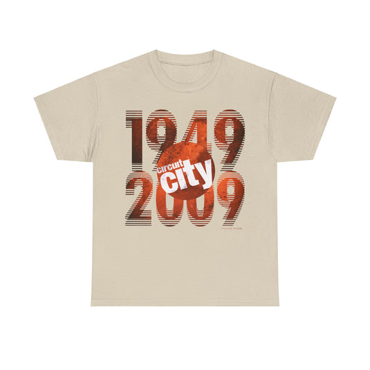 Circuit City Retail Store 1949-2009 Nostalgic Retro Throwback T-shirt