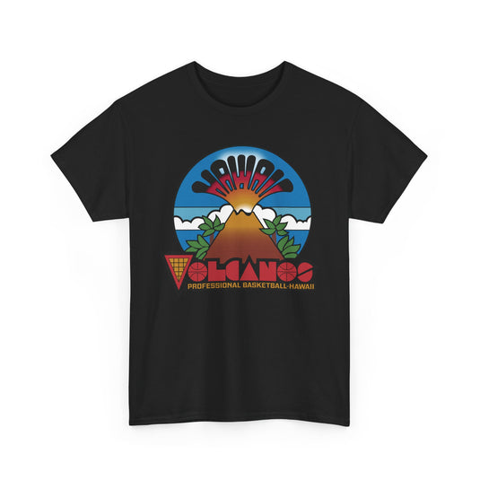 Hawaii Volcanos CBA Basketball 1979-1980 T-shirt