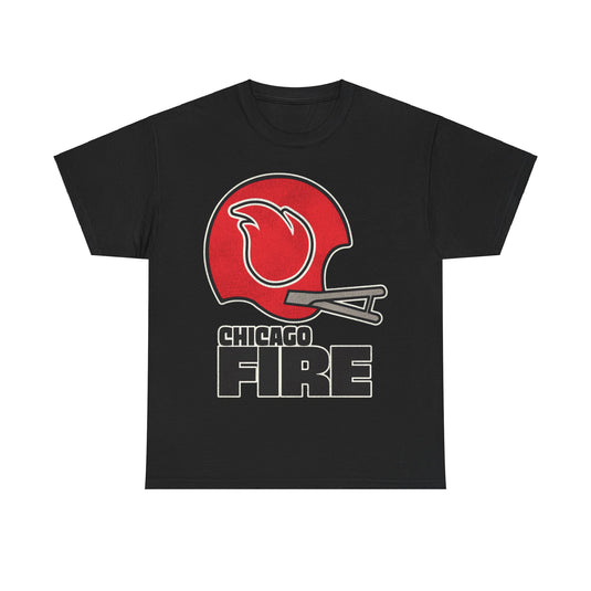 Chicago Fire Retro Nostalgic Football T-shirt