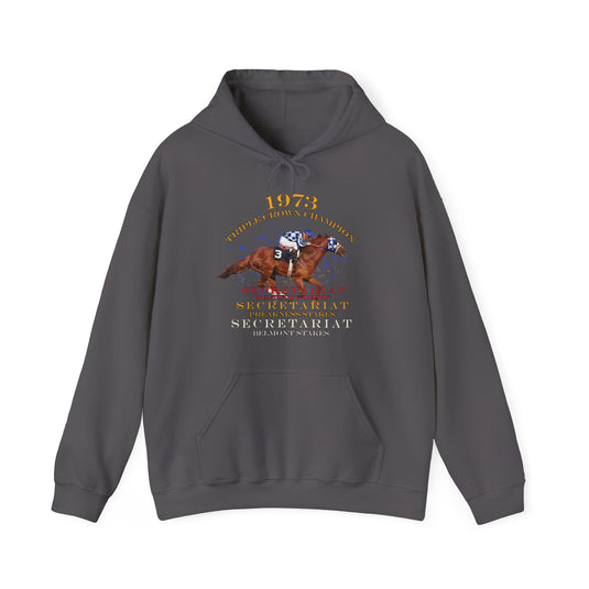Triple Crown Champion Secretariat 1973 Nostalgic Pullover Hoody