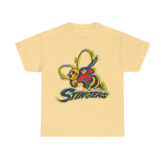 Syracuse Stingers Lacrosse Nostalgic Retro Logo T-shirt