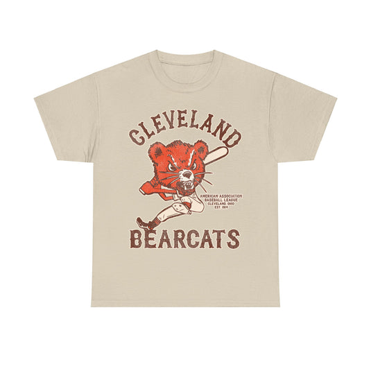 Cleveland Bearcats Nostalgic Retro Baseball Team T-shirt