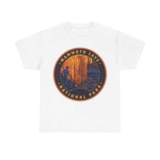 Mammoth Cave National Park Kentucky Round Logo T-shirt