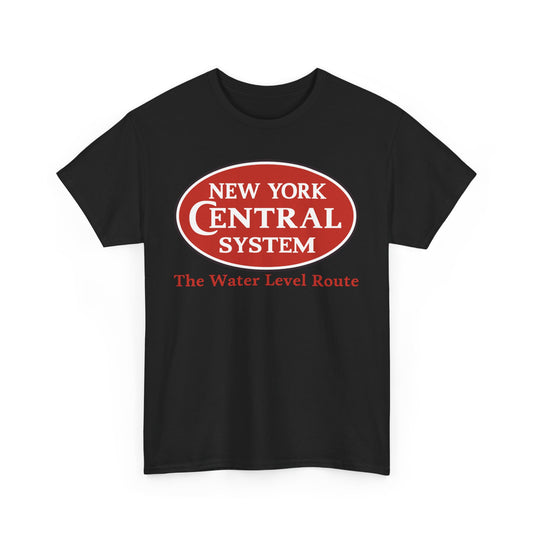 New York Central Water Level Route Railroad Logo Vintage T-Shirt