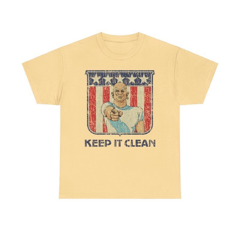 Load image into Gallery viewer, Keep it Clean America Nostalgic Logo T-shirt
