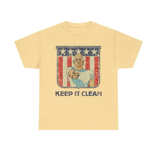 Keep it Clean America Nostalgic Logo T-shirt
