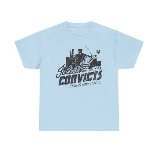 Joliet Convicts Est 1890 Illinois Baseball T-shirt