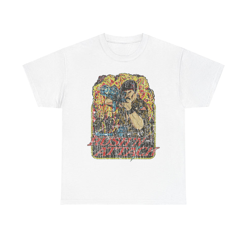 Load image into Gallery viewer, Rushn Attack 1985 Konami Video Game T-shirt
