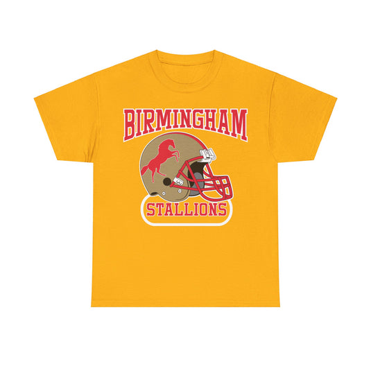 Birmingham Stallions Alabama Football Team Helmet T-shirt