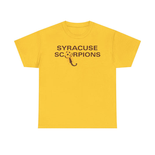 Syracuse Scorpions New York Soccer 1969-1970 T-shirt