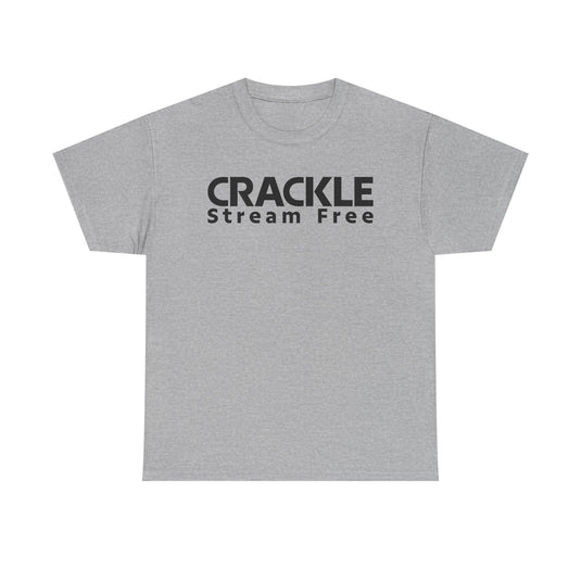 Crackle T-Shirt Defunct Streaming Service Stream Free Entertainment Platform Tee
