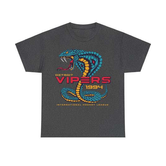 Detroit Vipers Est 1994 Michigan Hockey Team T-shirt