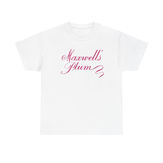 Maxwell's Plum T-Shirt - Restaurant Industry Defunct Logo Tee
