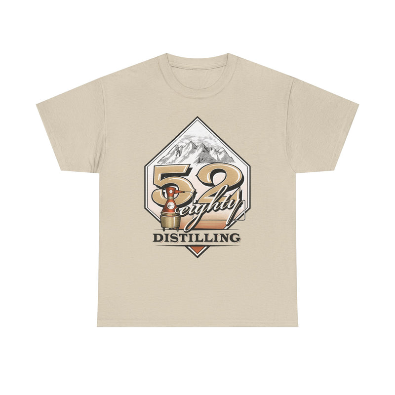 Load image into Gallery viewer, 52 Eighty Distilling T-Shirt - Bankrupt Spirits Industry Logo Tee
