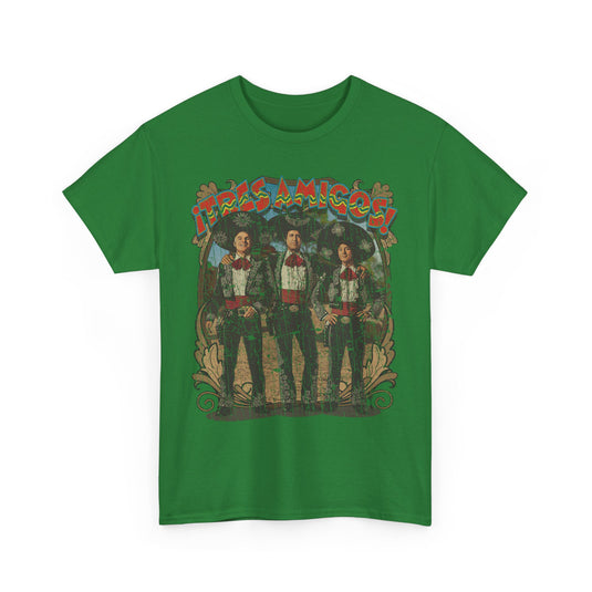 Tres Amigos 1986 Comedy Western Cowboy Movie T-shirt
