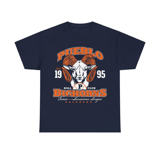 Pueblo Bighorns Est 1995 Colorado Baseball T-shirt