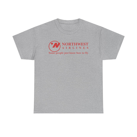 Northwest Airlines Vintage Logo Classic American Carrier Nostalgia T-shirt