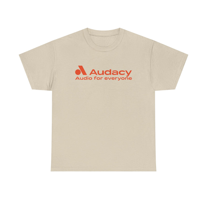 Load image into Gallery viewer, Audacy T-Shirt Defunct Radio Broadcasting Company Audio For Everyone Tee
