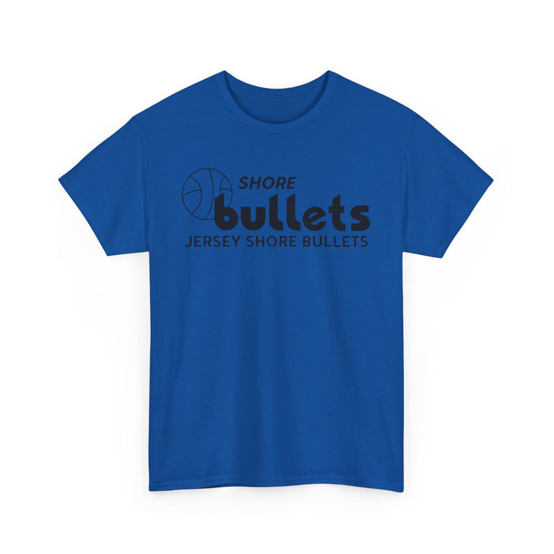 Load image into Gallery viewer, New Jersey Shore Bullets Continental Basketball 1976-1979 T-shirt
