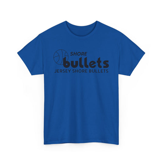 New Jersey Shore Bullets Continental Basketball 1976-1979 T-shirt