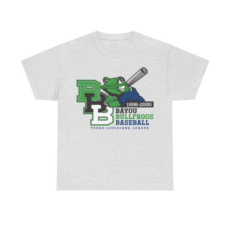 Load image into Gallery viewer, Bayou Bullfrogs Est 1998 Louisiana Baseball Team T-shirt
