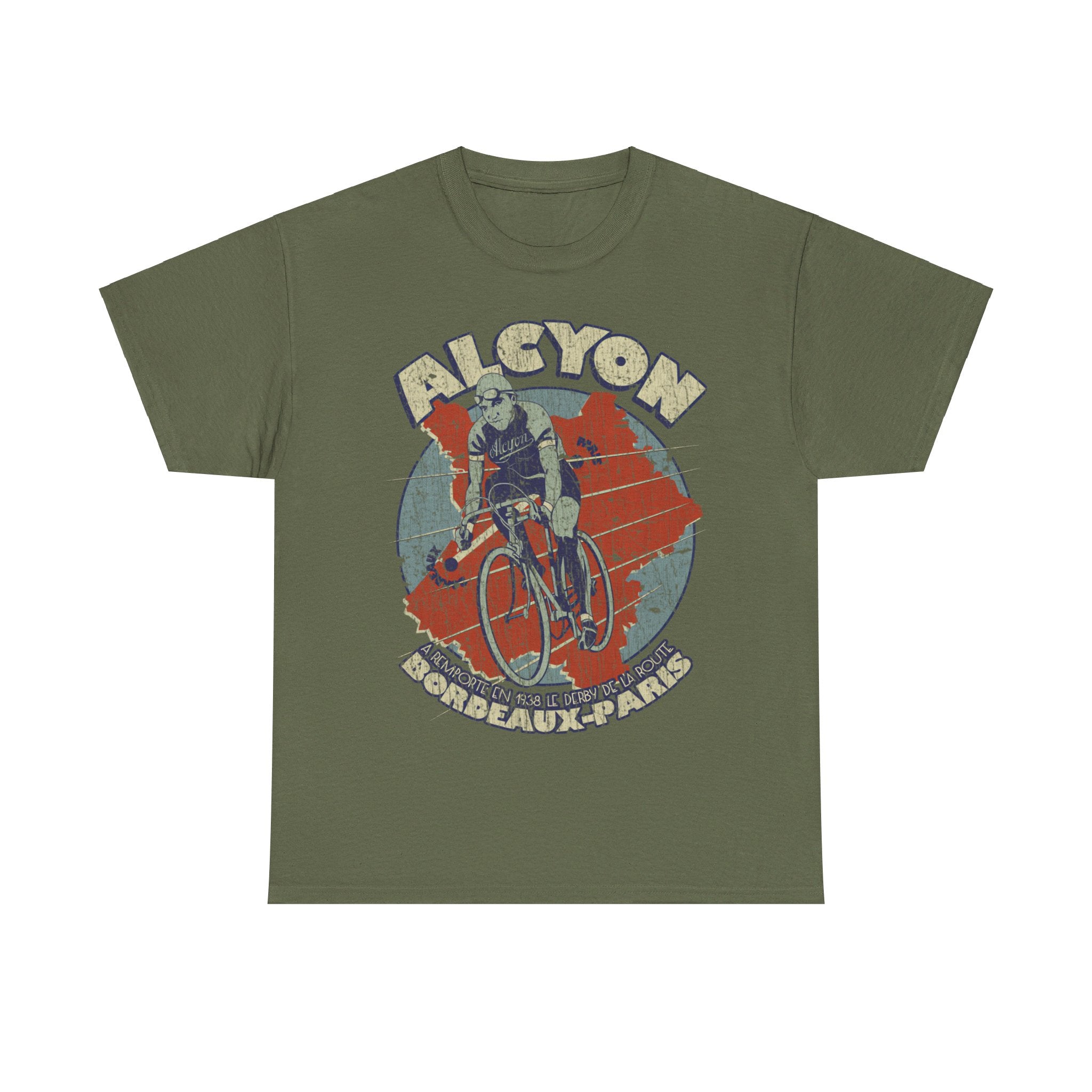 Alcyon Bordeaux-Paris Cycle Race T-shirt – Fizzled Brands
