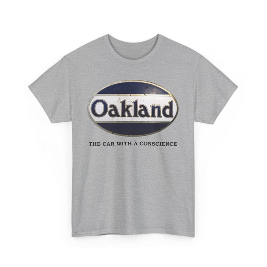 Oakland The Car With A Conscience Pontiac Predecessor T-shirt