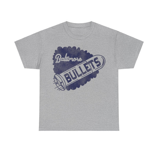 Baltimore Bullets Basketball Team Nostalgic Retro T-shirt