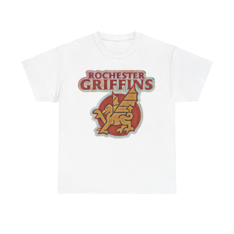 Load image into Gallery viewer, Rochester Griffins Lacrosse Nostalgic Retro Logo T-shirt
