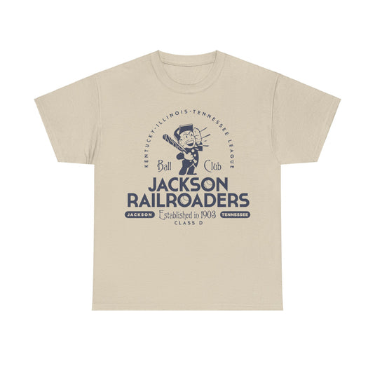 Jackson Railroaders Est 1903 Tennessee Baseball T-shirt