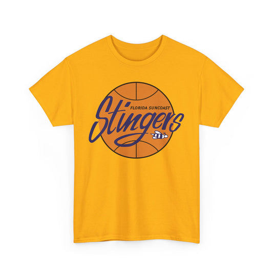 Florida Stingers CBA Basketball 1985-1986 T-shirt