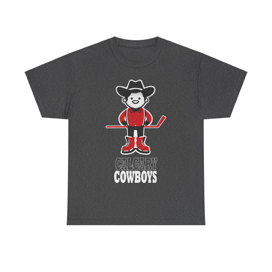 Calgary Cowboys Logo Canada Hockey Team T-shirt