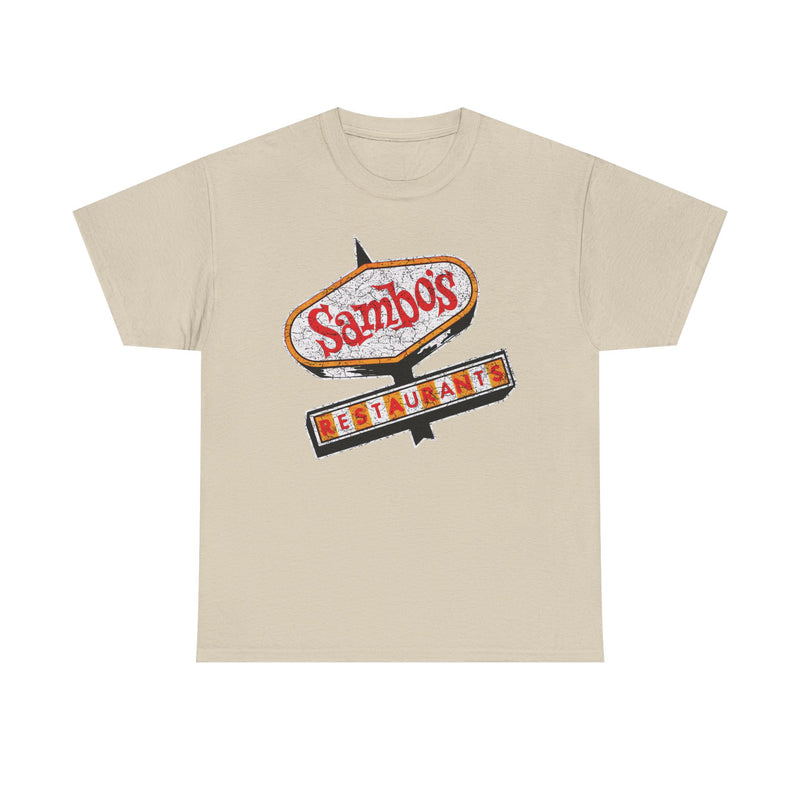 Load image into Gallery viewer, Sambos Restaurant California Sign Logo T-shirt
