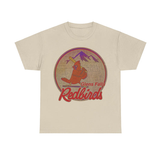 Glens Falls Redbirds New York Baseball Team T-shirt