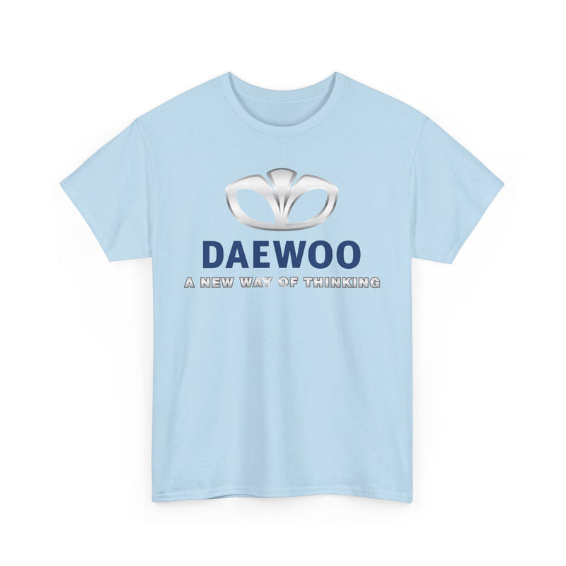 Load image into Gallery viewer, Daewoo A New Way of Thinking Korean Auto Brand T-shirt
