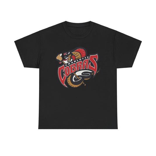 Charlotte Cobras North Carolina Major Indoor Lacrosse League 1996 T-shirt