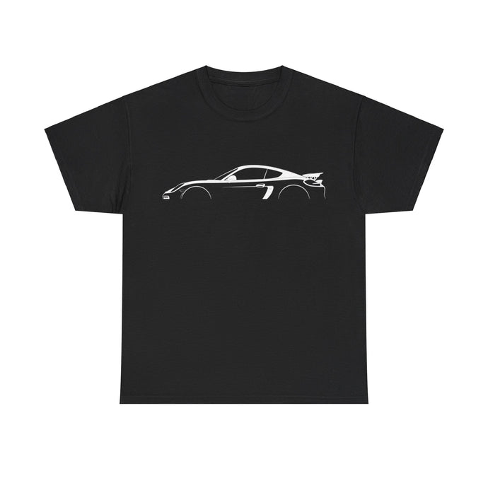 Porsche Cayman GT4 981 Silhouette Car T-shirt