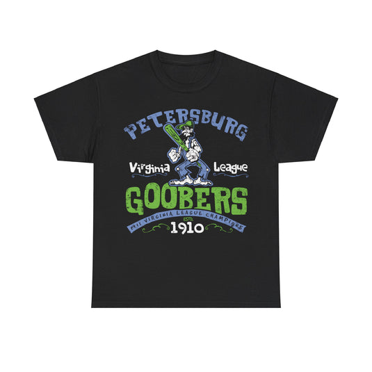 Petersburg Goobers Est 1910 Virginia Baseball T-shirt