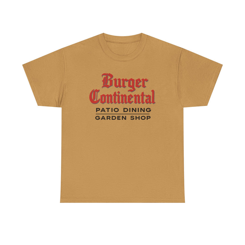 Load image into Gallery viewer, Burger Continental T-Shirt - Casual Dining Industry Defunct Logo Tee

