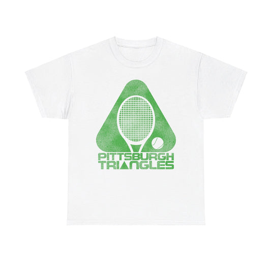 Pittsburgh Triangles Tennis Team Retro Nostalgic T-shirt