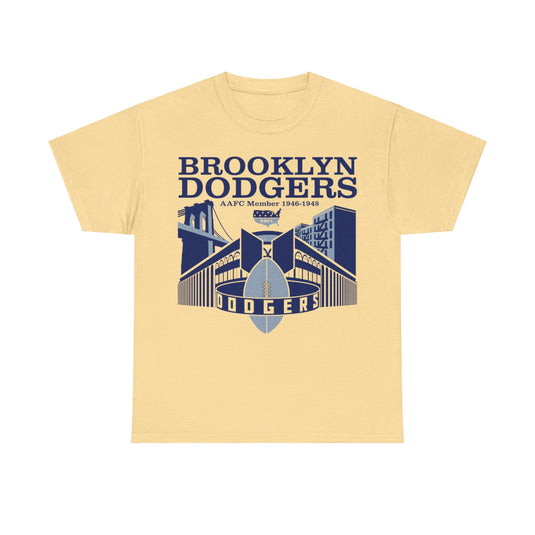 Brooklyn Dodgers New York AAFC 1946-1948 Football Team T-shirt