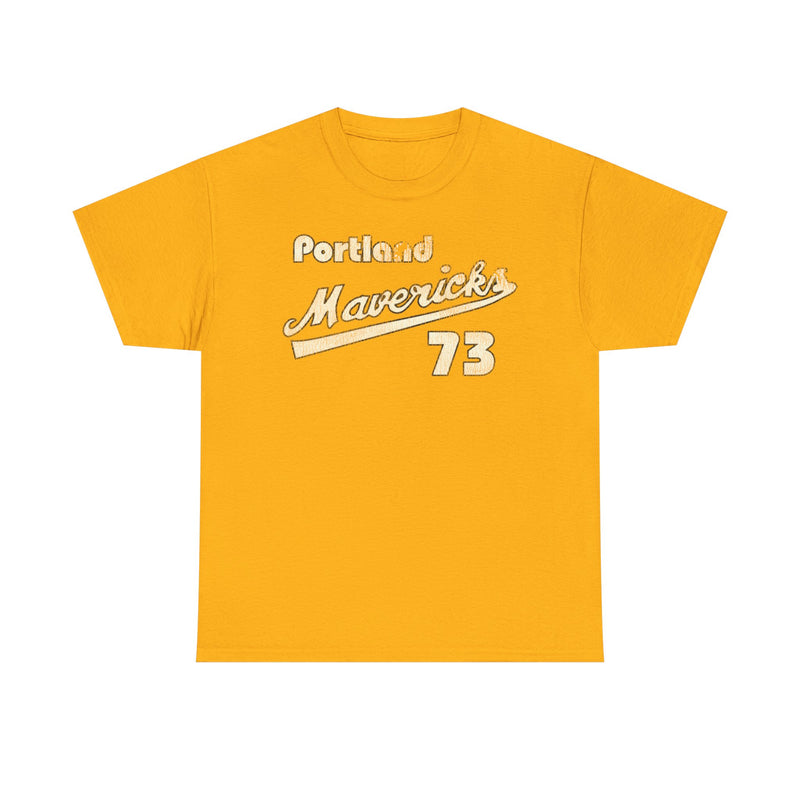 Load image into Gallery viewer, Portland Mavericks Distressed Logo Oregon Baseball T-shirt
