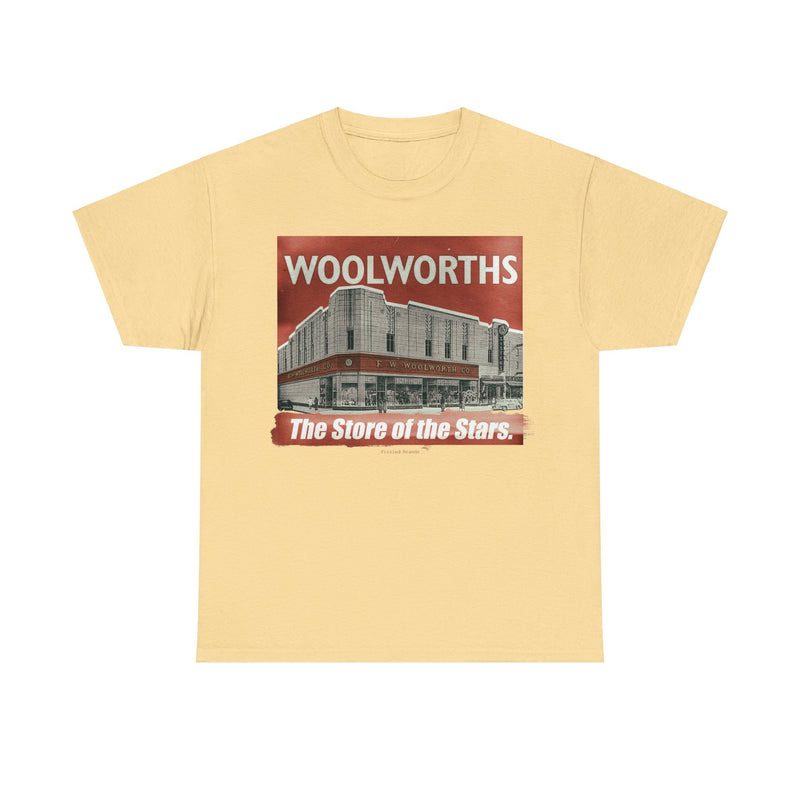 Load image into Gallery viewer, Woolworths Retail Store of the Stars Nostalgic Logo T-shirt
