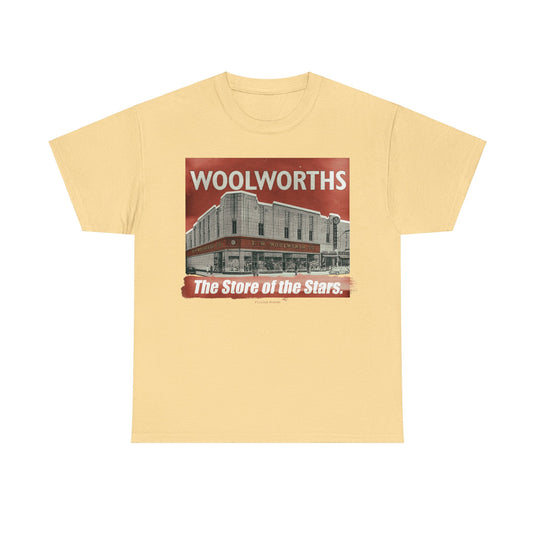 Woolworths Retail Store of the Stars Nostalgic Logo T-shirt