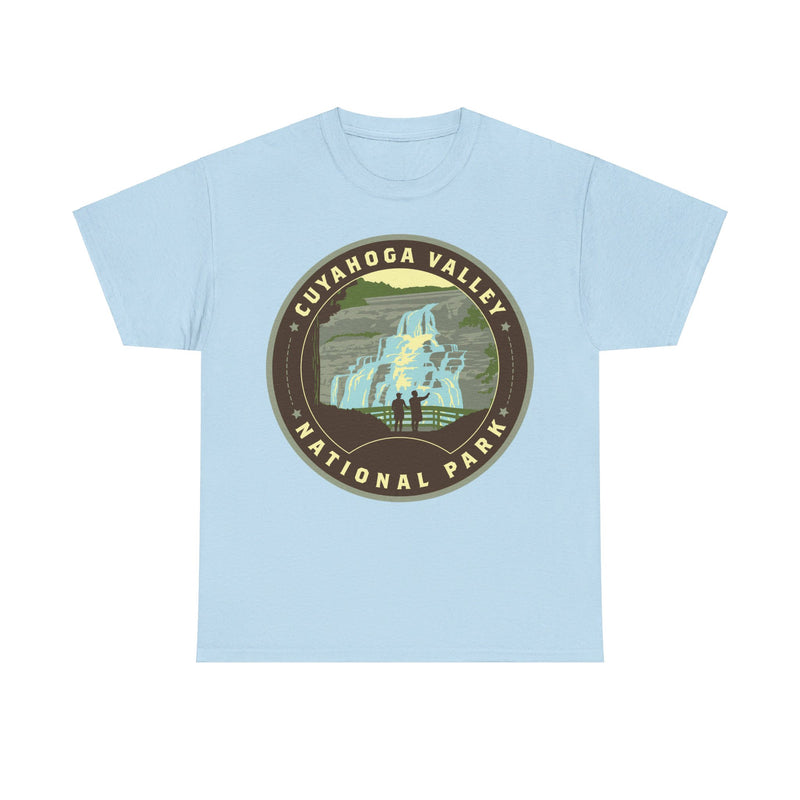 Load image into Gallery viewer, Cuyahoga Valley National Park Ohio Round Logo T-shirt
